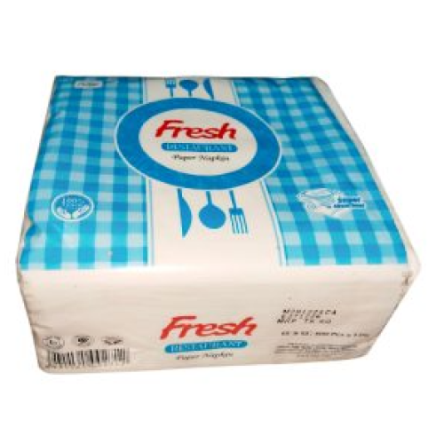 ফ্রেশ রেস্টুরেন্ট পেপার ন্যাপকিন  Fresh Restaurant Paper Napkin