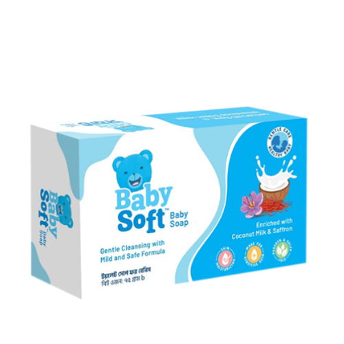 বেবি সফট বেবি সোপ ৭৫ গ্রাম Savlon Baby Soap